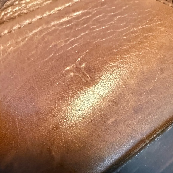 Frye Tan Leather Ankle Booties - Picture 6 of 7